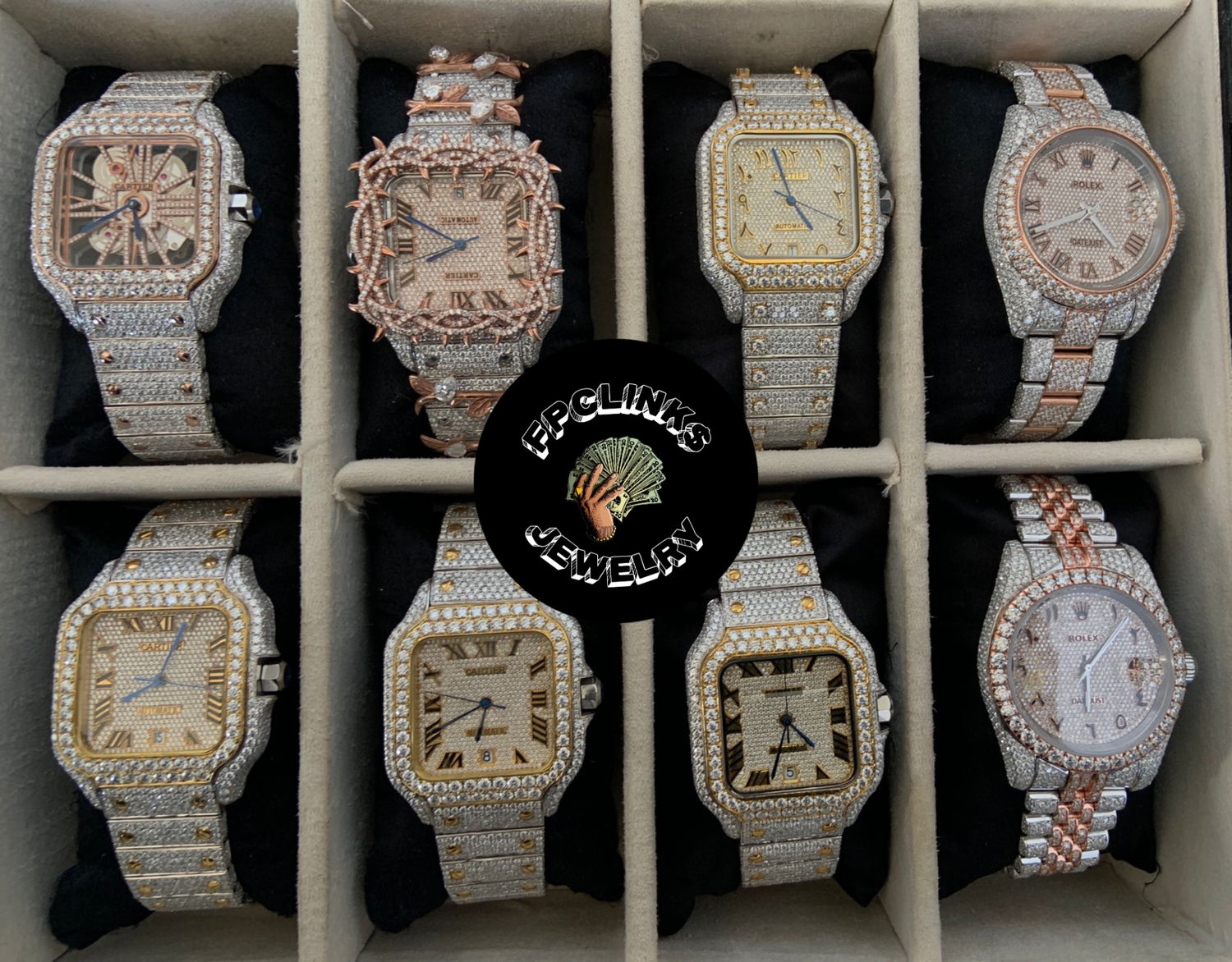 Moissanite watch vendor