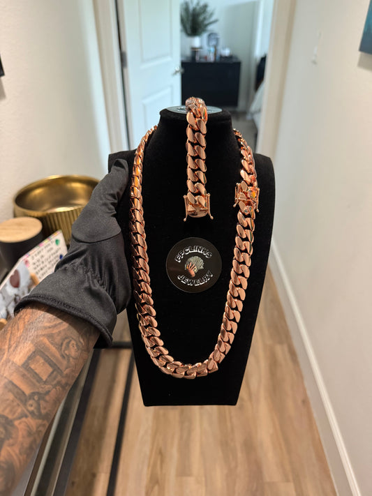 18MM ROSE GOLD