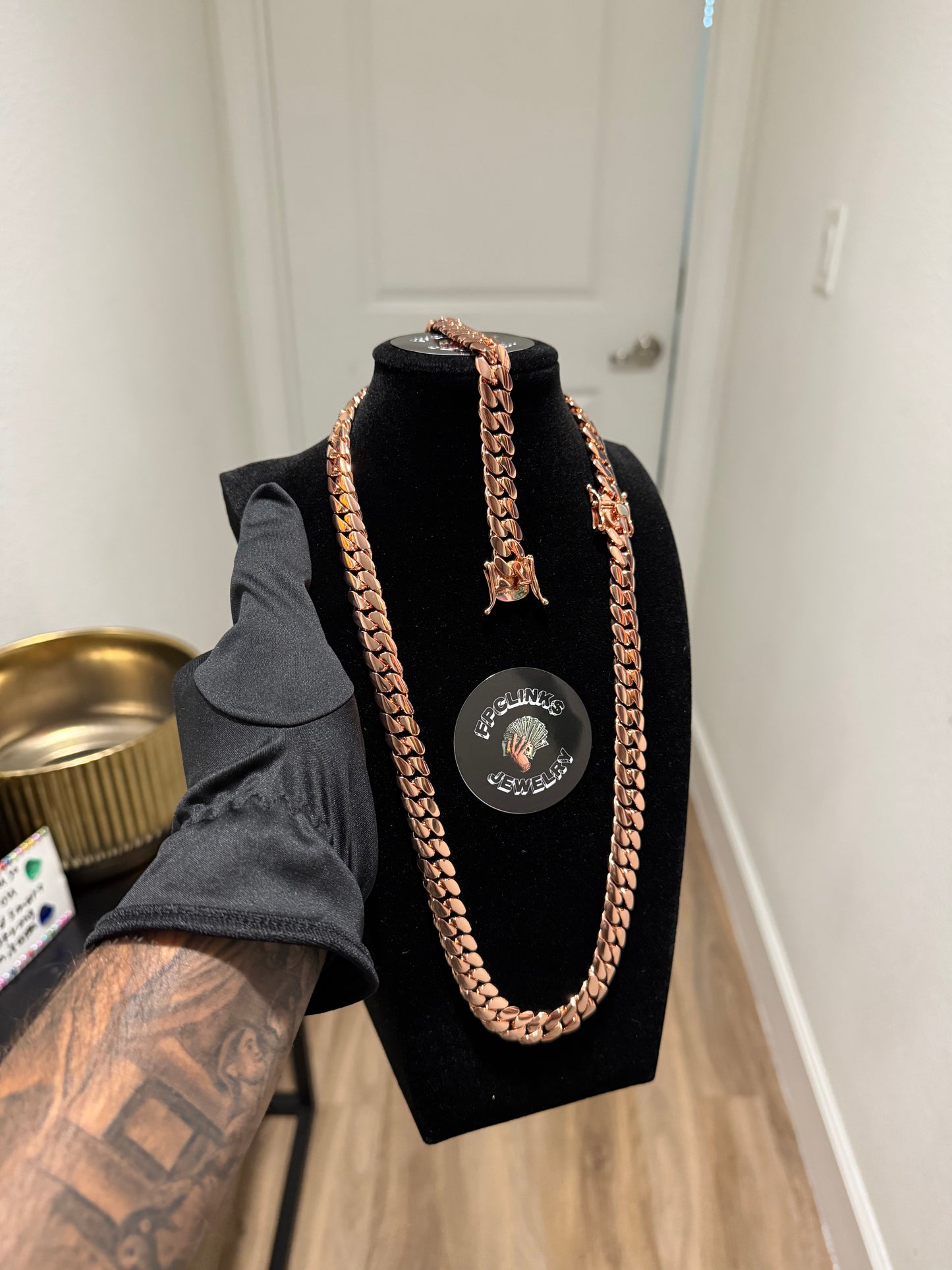 12MM ROSE GOLD