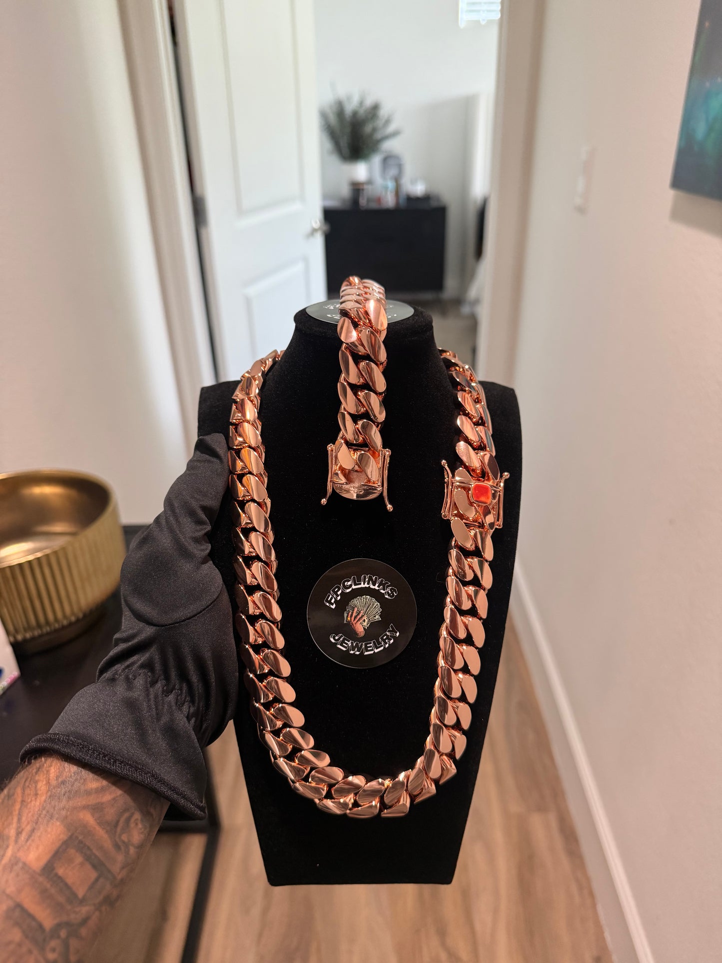 22MM ROSE GOLD